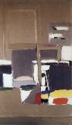 Nicolas de Stael Abstract Figure oil painting